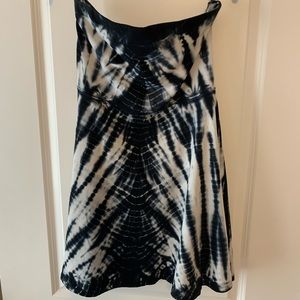 Express strapless sun dress 🌞🌷